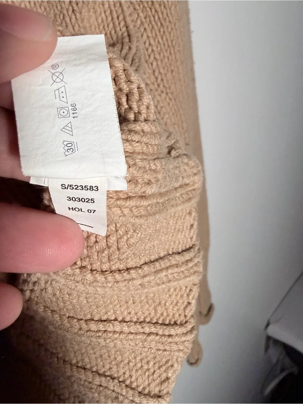 GAP Tan Shawl Collar Button Grandpa Cardigan